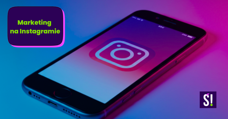 Smartfon z ikoną Instagrama - marketing na Instagramie